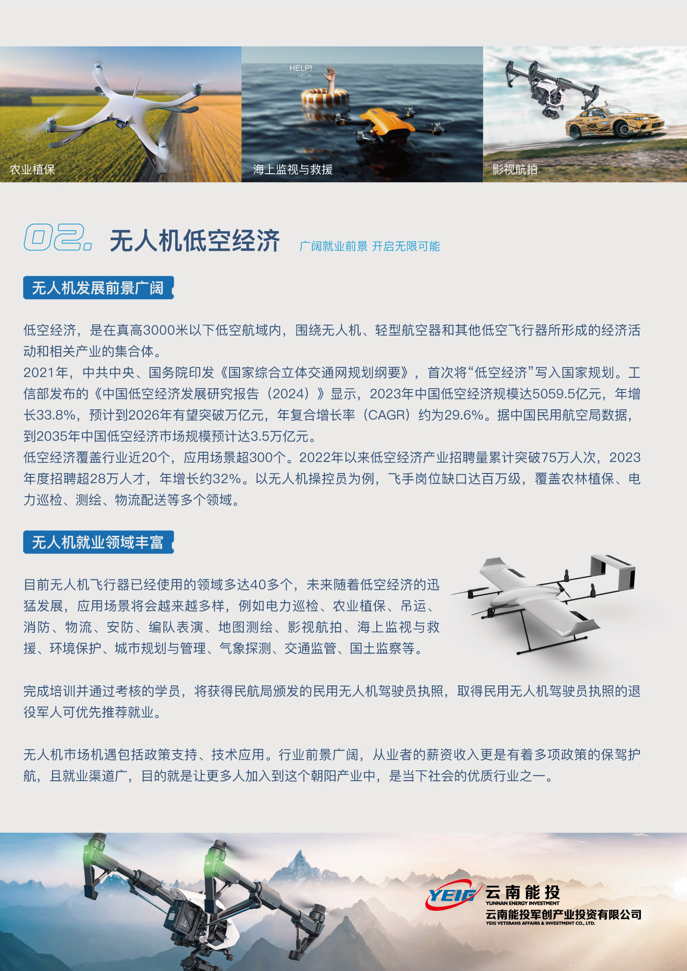 無(wú)人機培訓-云南能投軍創(chuàng  )產(chǎn)業(yè)投資有限公司